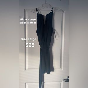 Black Romper from White House Black Market Size Large
